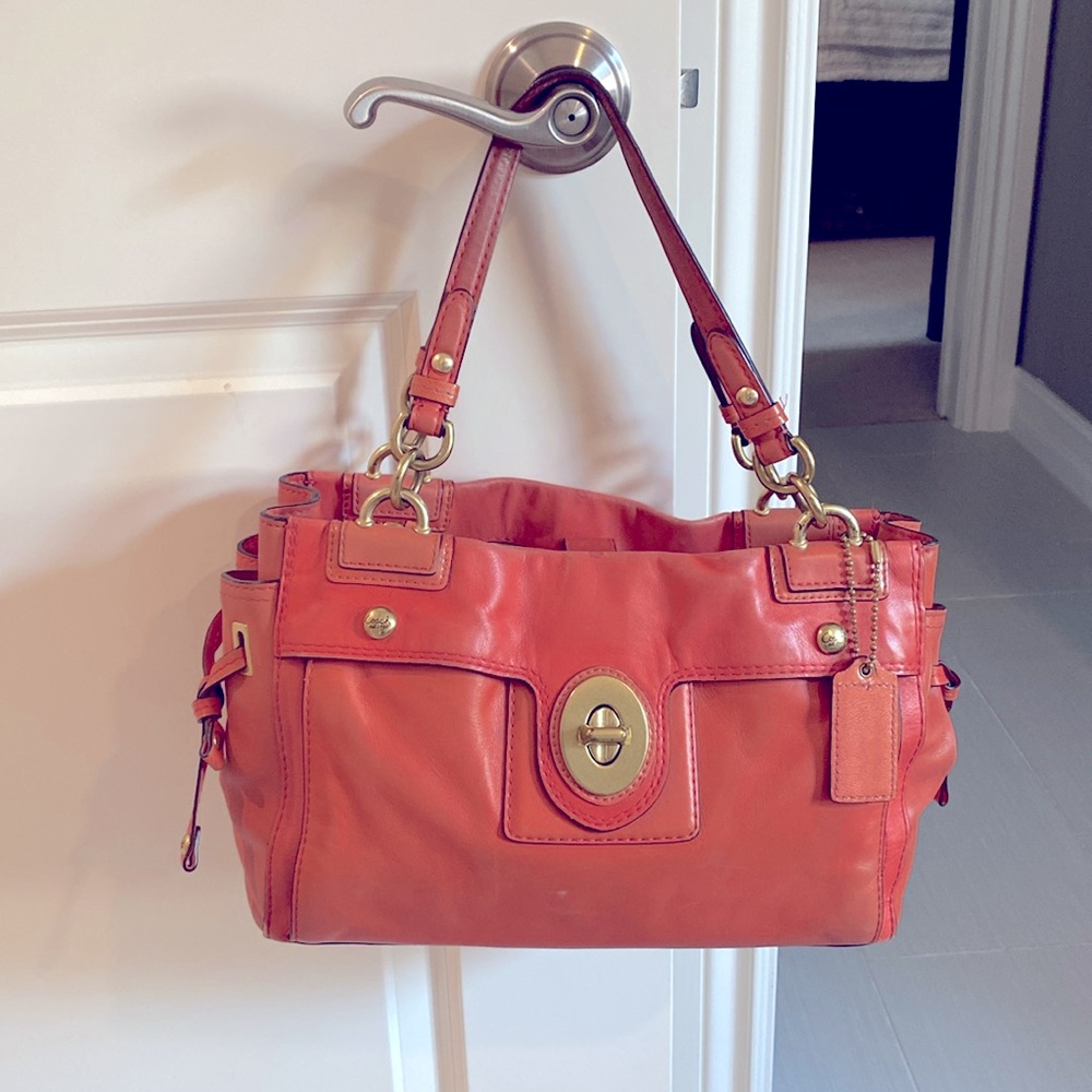 Authentic Coach Peyton 14522 Medium Carryall Bag- - image 1